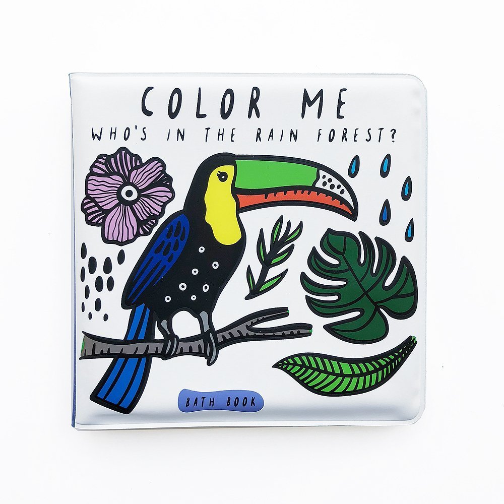 Who's In The Rainforest? Color Changing Bath Book