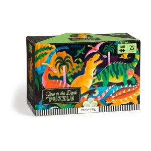 Glow in the Dark Puzzle - Dinosaur Park 100 pc