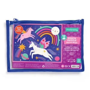 Puzzle 12 Pouch Unicorn Magic