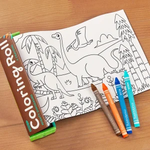 Mini Color Roll - Mighty Dinosaurs
