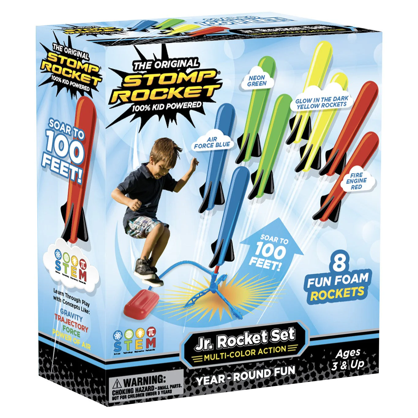 Stomp Rocket®Jr. Multi-Color -100 feet