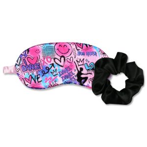 COREY PAIGE DANCE EYE MASK AND SCRUNCHIE SET