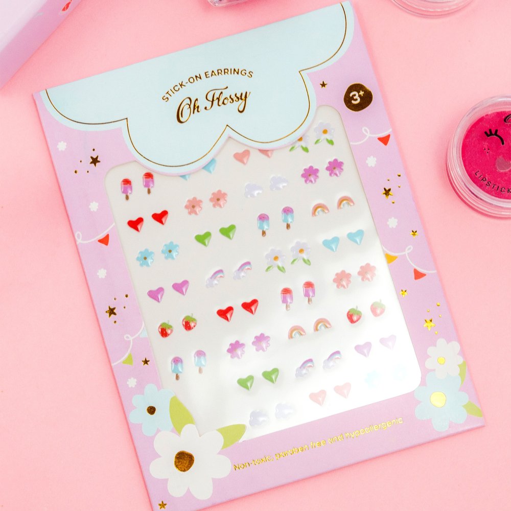 Oh Flossy Kids StickOn Earrings - Imagen 6