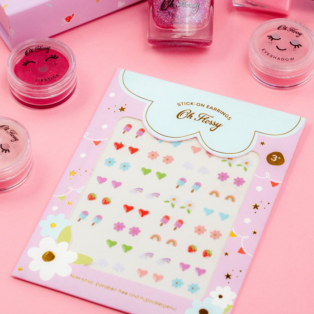 Oh Flossy Kids StickOn Earrings - Imagen 5