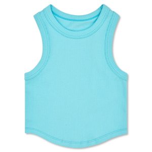 ICE BLUE RACER BACK TOP